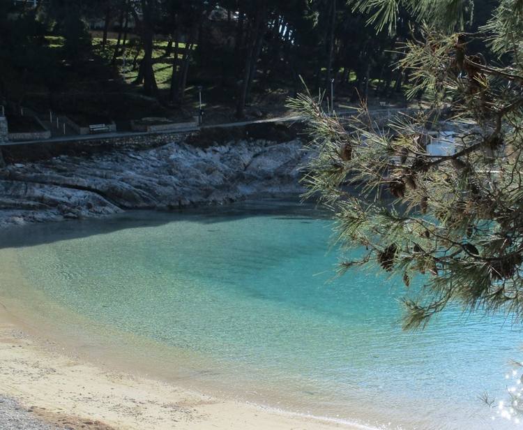 Losinj homokos strand