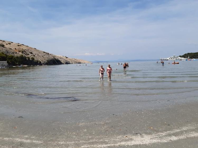 Rab sziget homokos strand