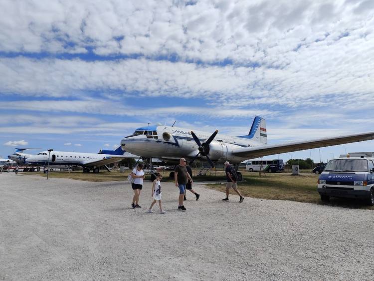 Aeropark régi gépek